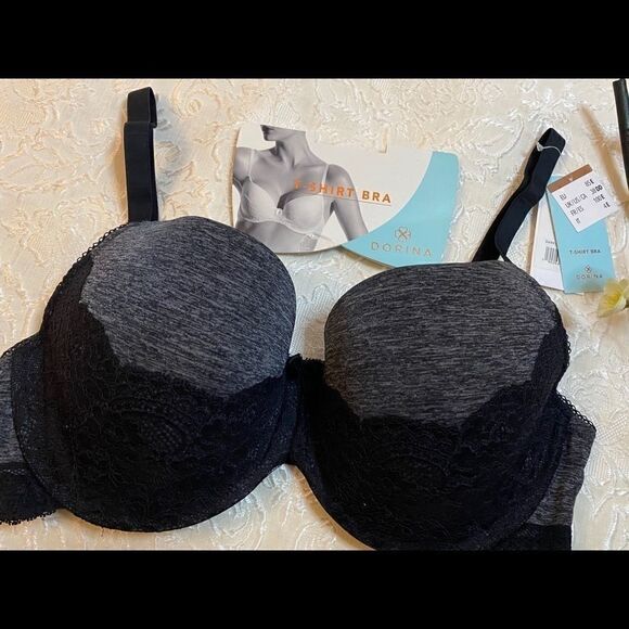 Dorina T Shirt Push Up Solid  cute  Bra-38DD, 34DD - Picture 4 of 13